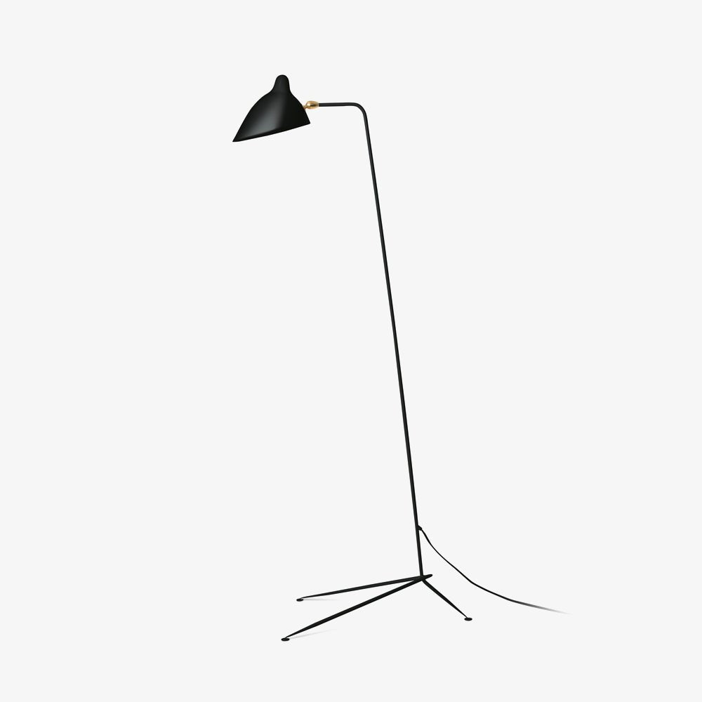 Lampe sur Pied à Trois Bras Mouille-Inspirée – Design Sculptural et Kinetique