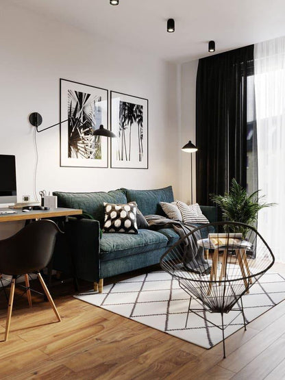 Lampe sur Pied à Trois Bras Mouille-Inspirée – Design Sculptural et Kinetique