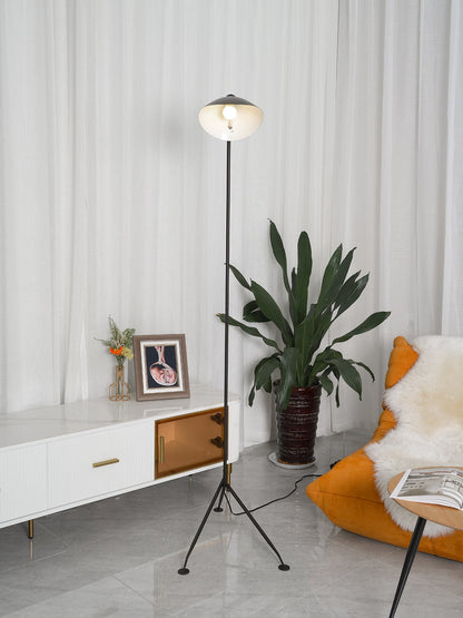 Lampe sur Pied à Trois Bras Mouille-Inspirée – Design Sculptural et Kinetique