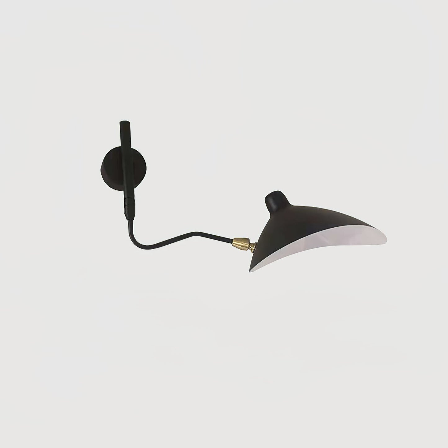 Applique Murale à Bras Unique Mouille-Inspirée – Design Moderne et Flexible