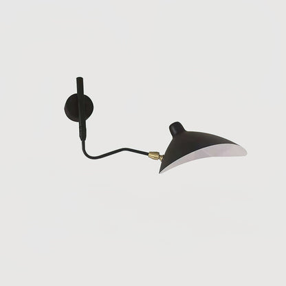 Applique Murale à Bras Unique Mouille-Inspirée – Design Moderne et Flexible