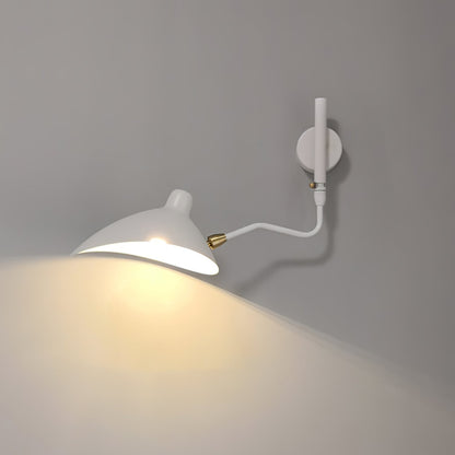 Applique Murale à Bras Unique Mouille-Inspirée – Design Moderne et Flexible