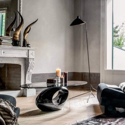 Lampe sur Pied à Trois Bras Mouille-Inspirée – Design Sculptural et Kinetique