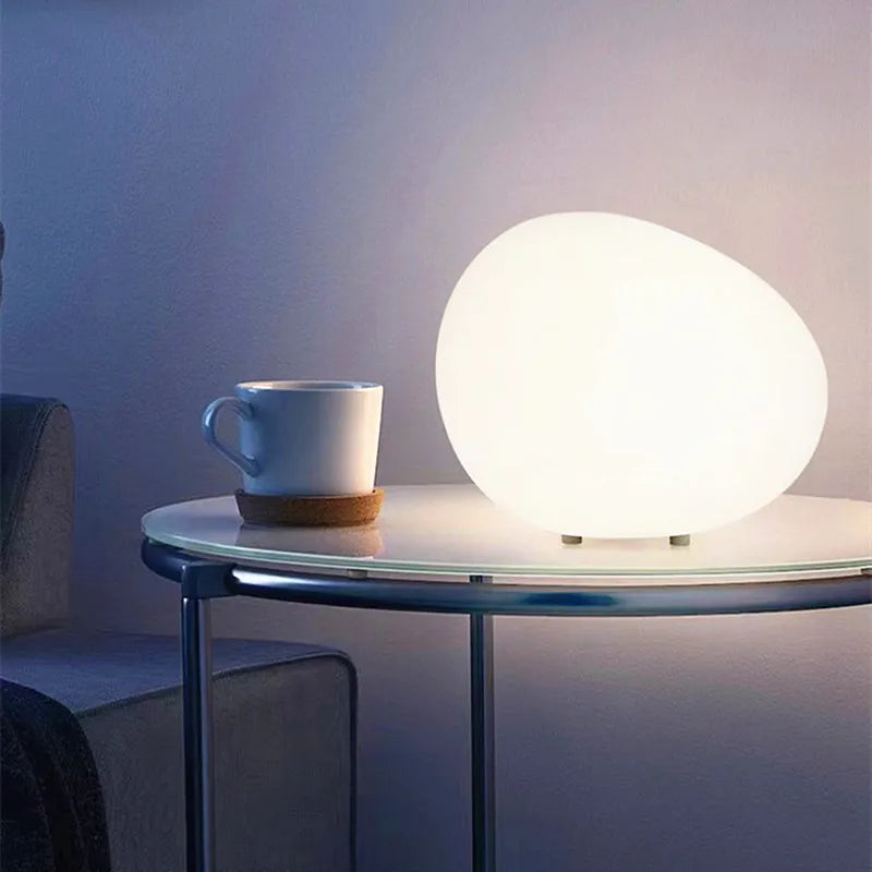Lampe de Chevet Design Blanc