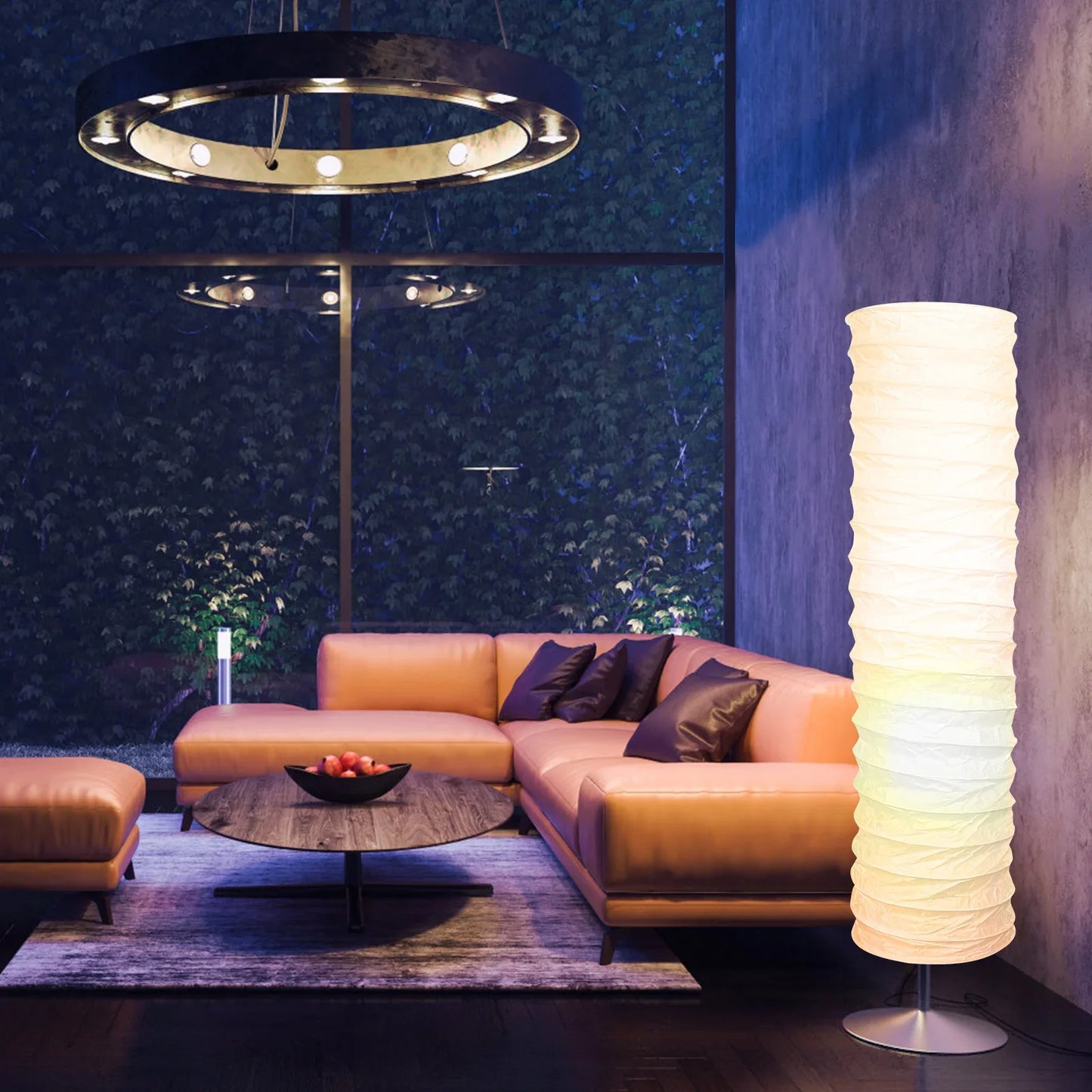 Abat-jour en Papier pour Lampe de Chevet Lampadaire