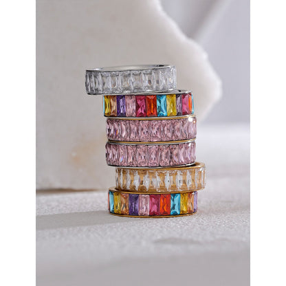 Bague Acier Inoxydable Charlotte