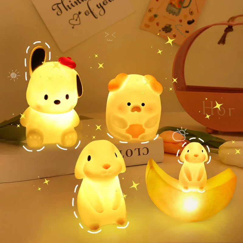 Lampe de chevet animaux cartoon pour enfant