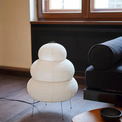 Lampe de chevet Japonaise en Papier Akari Design