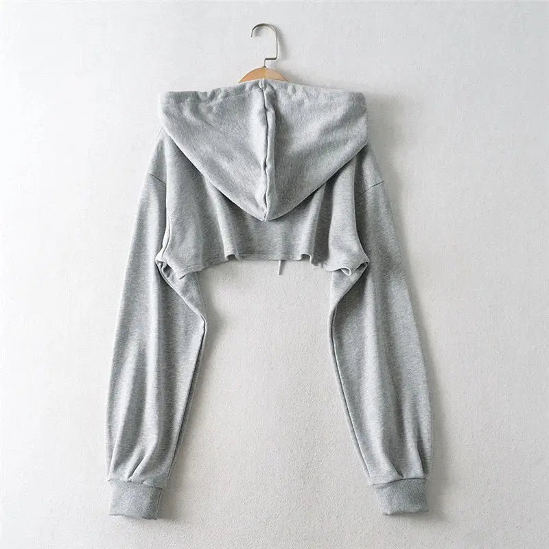 Sweat crop top