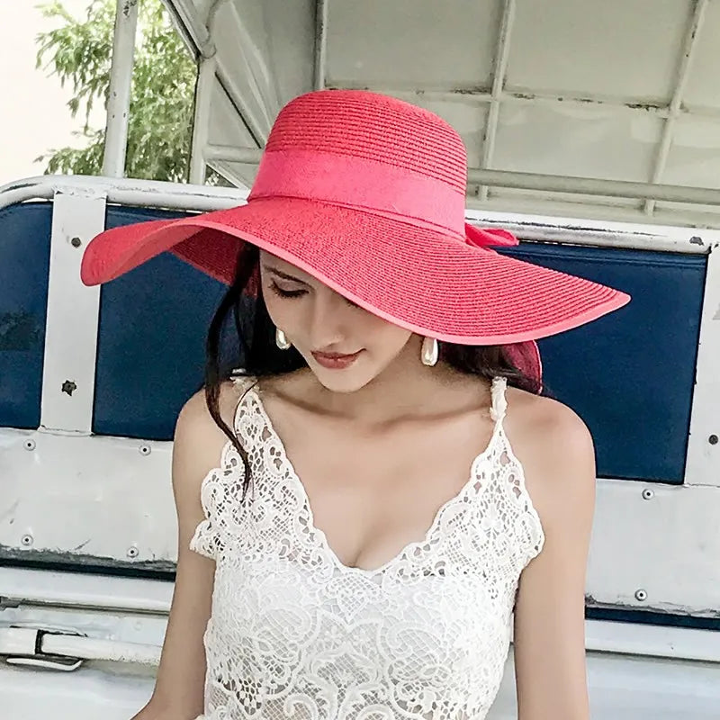 Chapeau de Paille Large - Femme