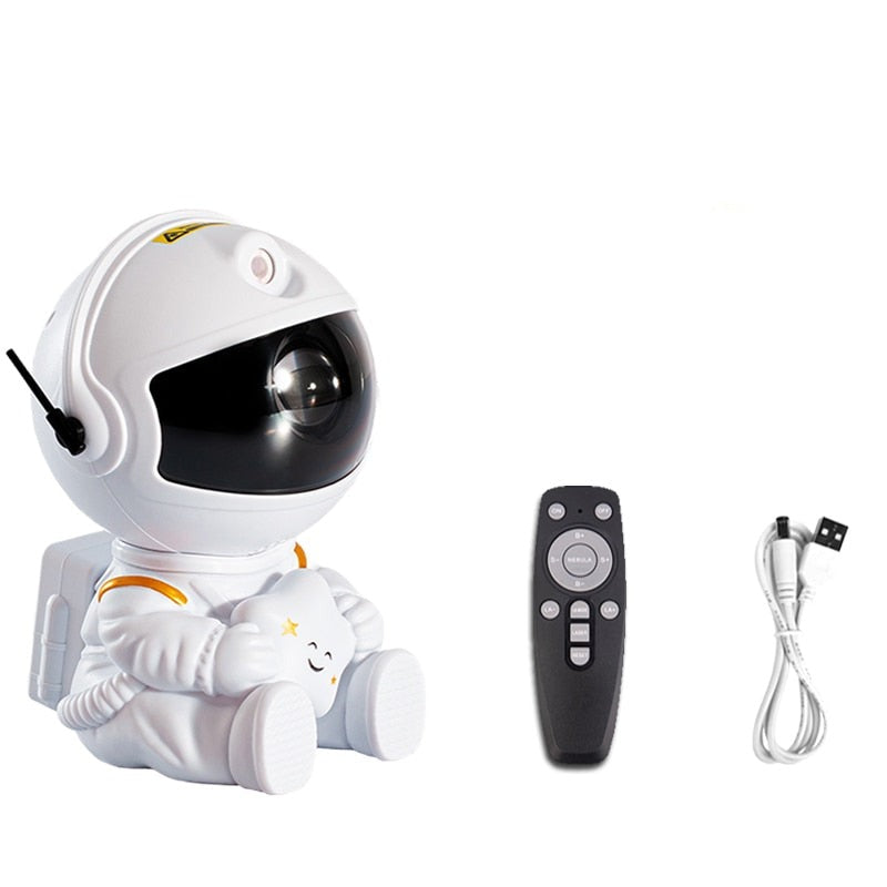 Lampe de chevet Projecteur USB Petit Astronaute - lampechevetdesign.com