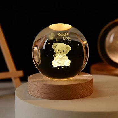 Lampe de chevet USB Sphère Magique - lampechevetdesign.com
