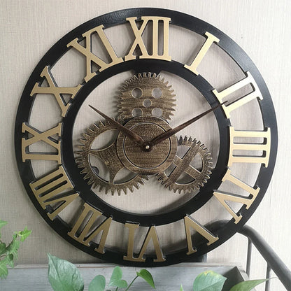Horloge Murale Industrielle
