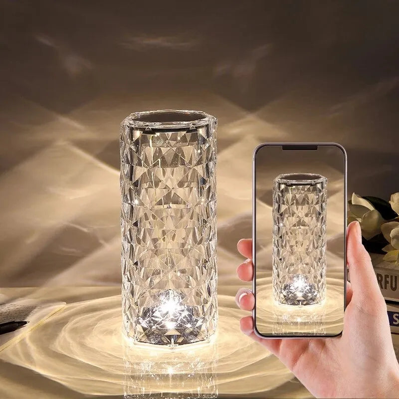 Lampe de Chevet Projecteur Cylindrique Ambiance LED