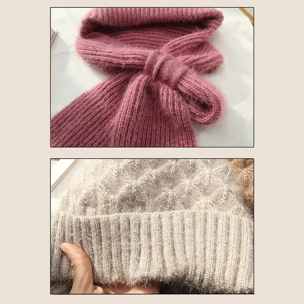 Bonnet Femme Intégral Coupe-Vent Épais - Alpine