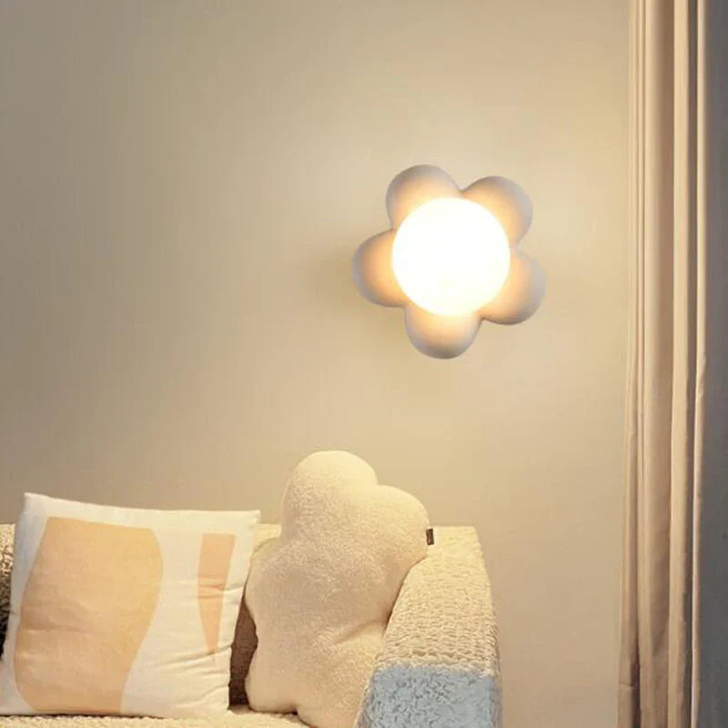 Lampe de chevet Murale Fleur Élégante Moderne