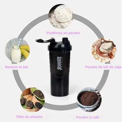 Shaker Compartiments SPORT BOTTLE
