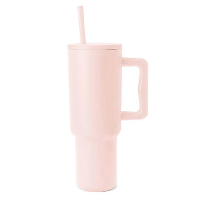 Simple Modern Tumbler Isotherme avec Poignée et Paille 40 oz