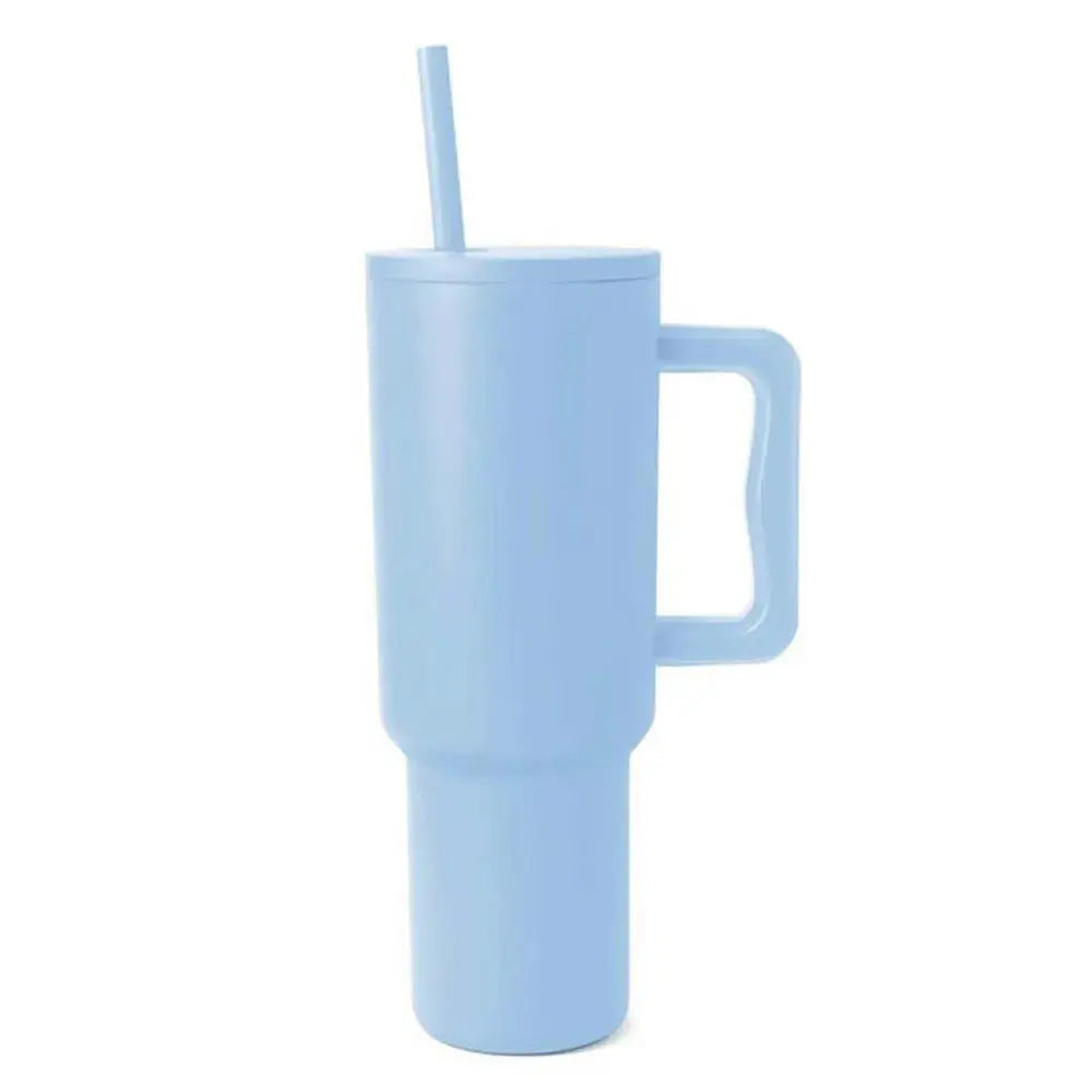 Simple Modern Tumbler Isotherme avec Poignée et Paille 40 oz