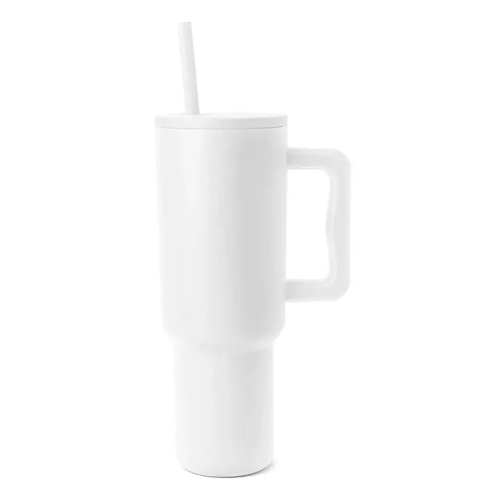Simple Modern Tumbler Isotherme avec Poignée et Paille 40 oz