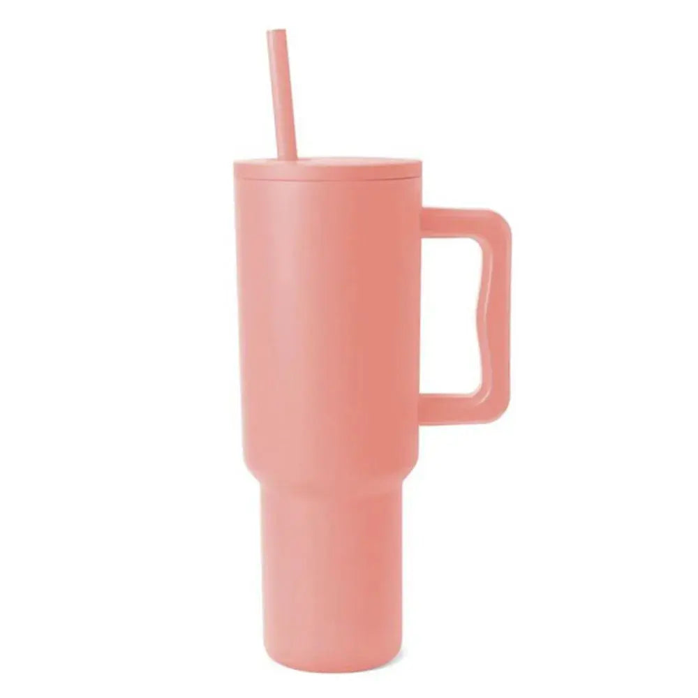 Simple Modern Tumbler Isotherme avec Poignée et Paille 40 oz