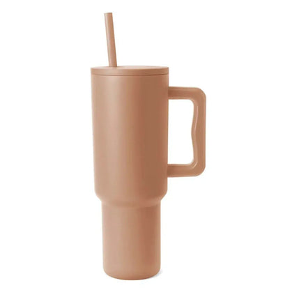 Simple Modern Tumbler Isotherme avec Poignée et Paille 40 oz