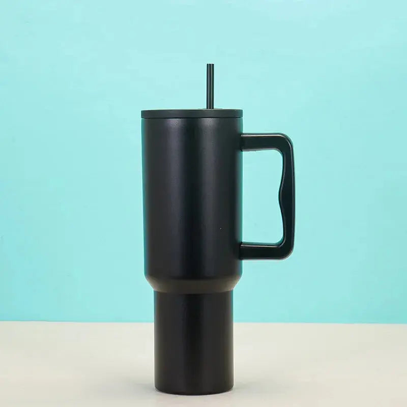Simple Modern Tumbler Isotherme avec Poignée et Paille 40 oz