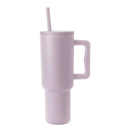 Simple Modern Tumbler Isotherme avec Poignée et Paille 40 oz