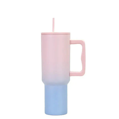 Simple Modern Tumbler Isotherme avec Poignée et Paille 40 oz