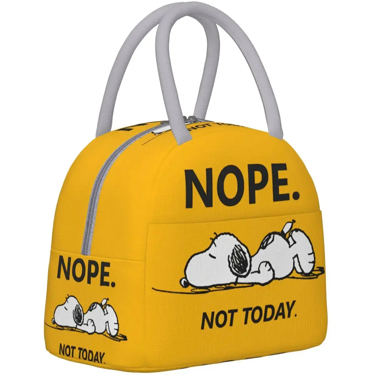 Snoopy Lunch Bag Isotherme Jaune (Enfant)