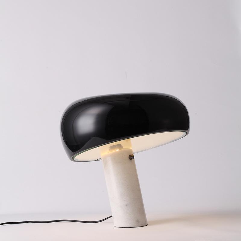 Lampe de Table MarbleGlow – Élégance en Marbre & Éclairage Chaleureux