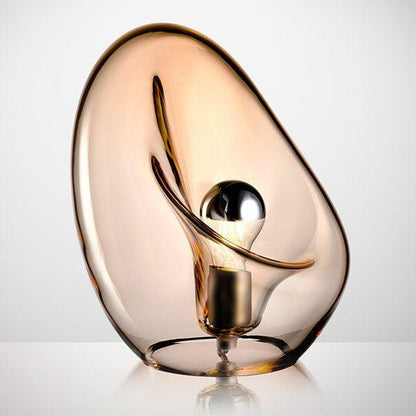 Lampe Pendante Goutte d'Eau Suspendue – Éclairage Moderne en Verre Soufflé