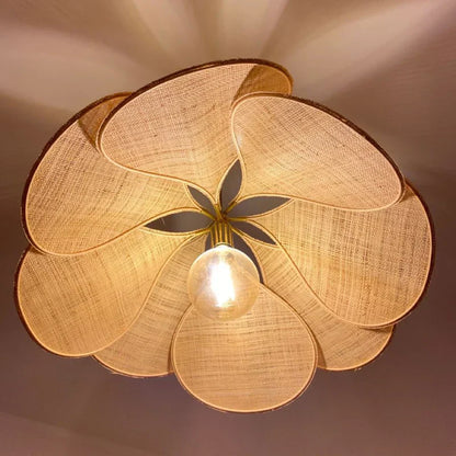 Suspension FloraLume – Élégance Florale & Éclairage Chaleureux