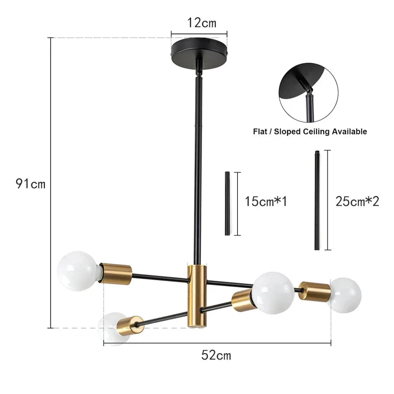 Suspension_Moderne_Sputnik_Noir 4__tetes_dimensions_variant