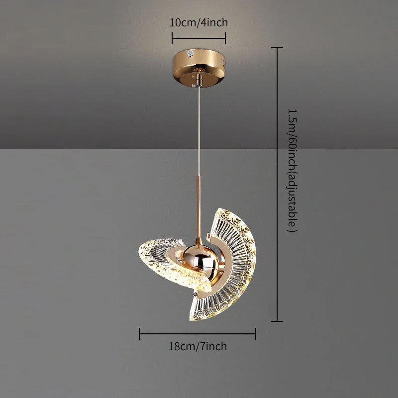 Suspension Papillon LED Design 
