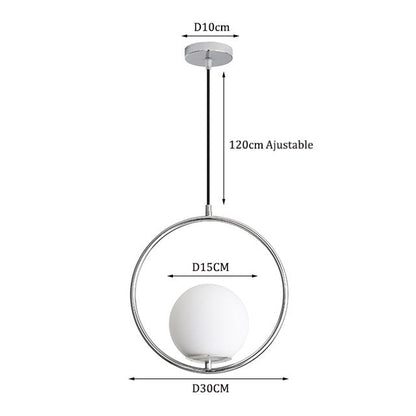 Suspension Luminaire Design Ronde