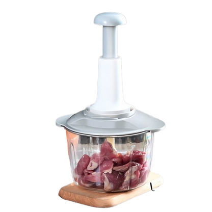 Hachoir à viande manuel multifonctionnel en plastique