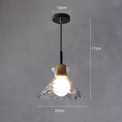 Suspension en Verre TOKYO – Lustre Minimaliste avec 1 ou 3 Têtes
