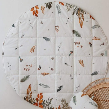 Tapis rond en coton “Forest Friends”