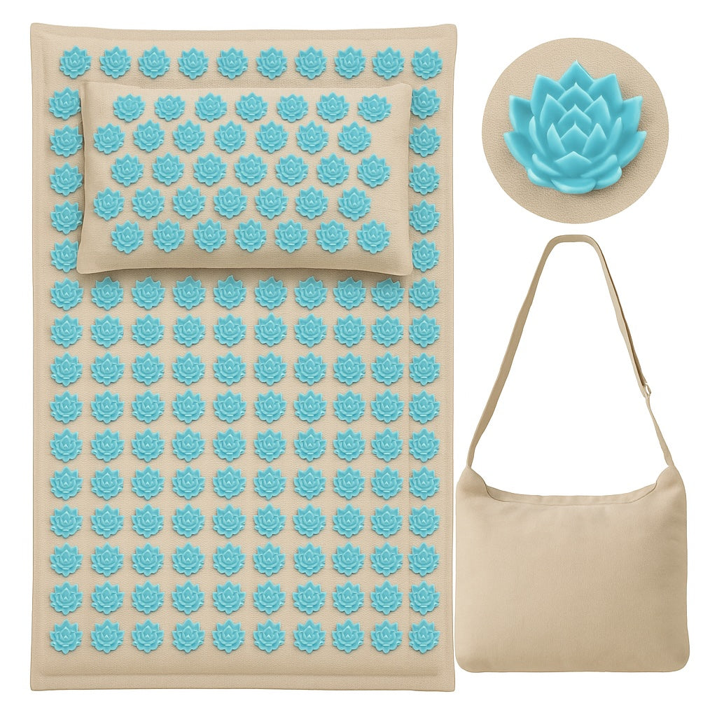 Tapis Champ de Fleurs Florapress – Bien-être naturel par acupression