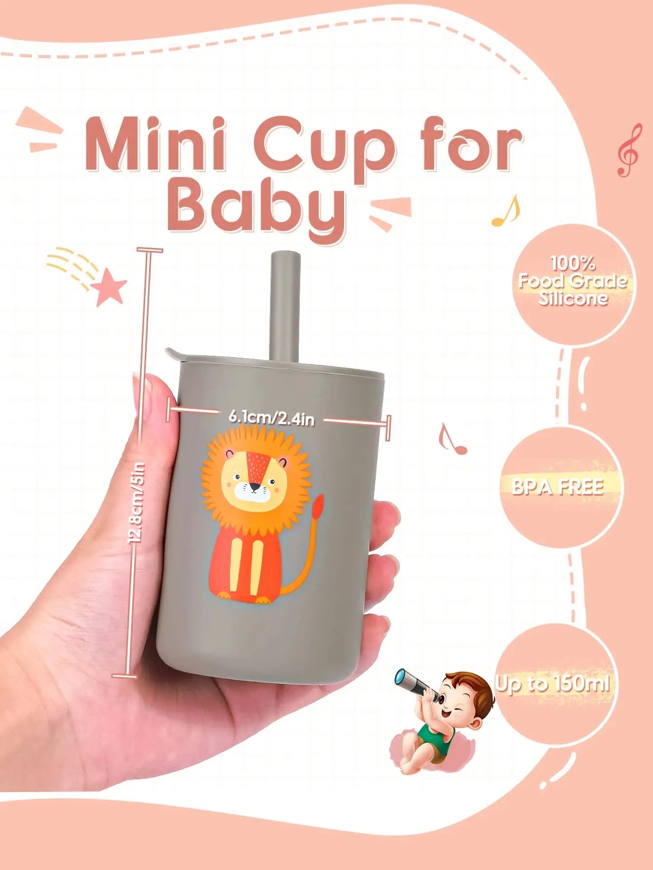 Tasse Paille Bebe 150ml