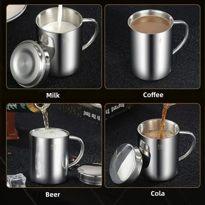 Tasse à café à double paroi de 500 ml
