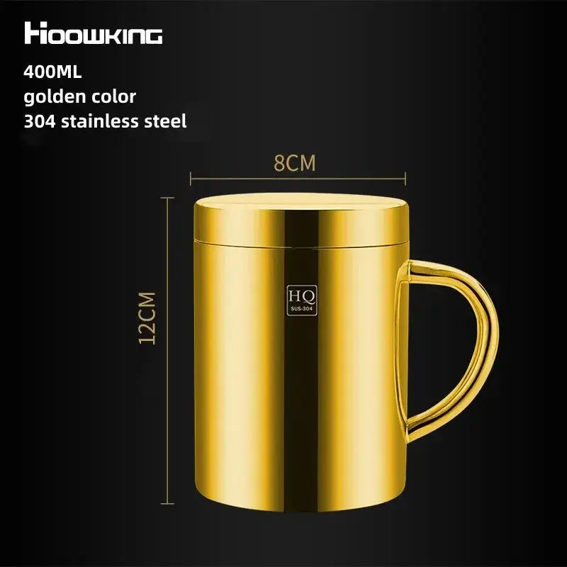Tasse à café à double paroi de 500 ml