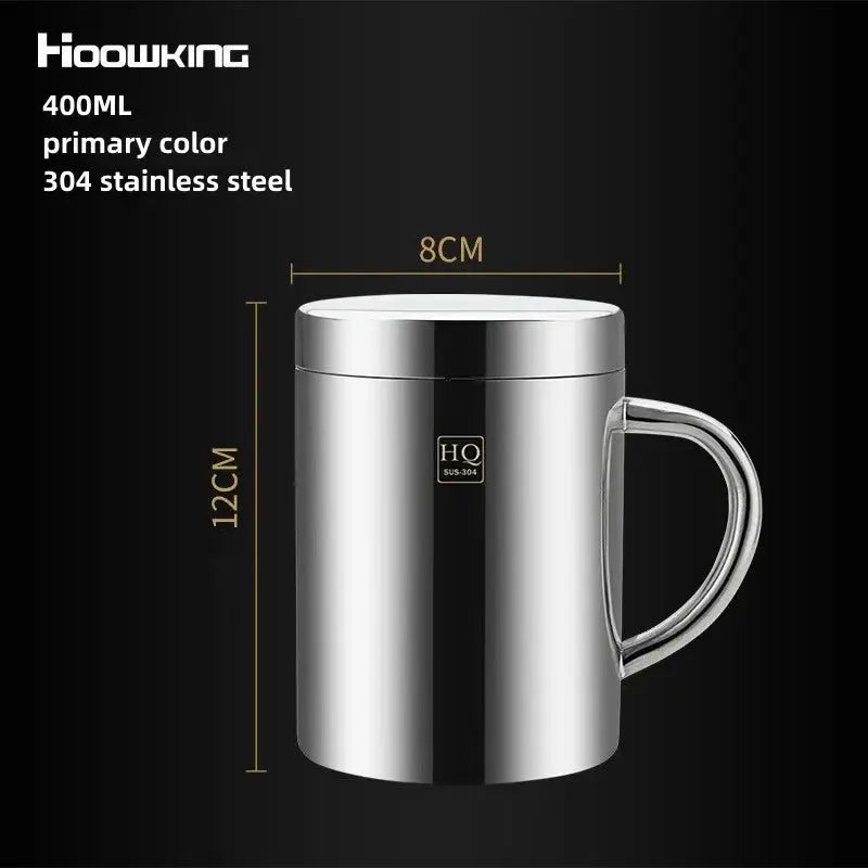 Tasse à café à double paroi de 500 ml