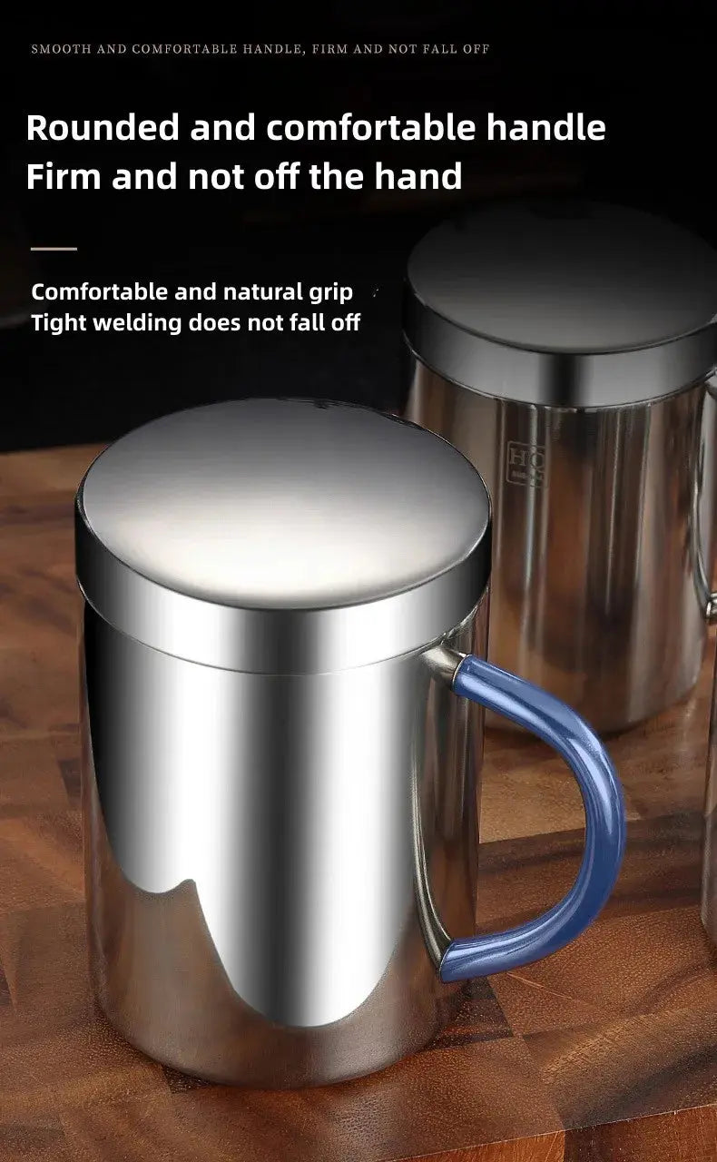 Tasse à café à double paroi de 500 ml