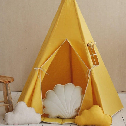 Tente tipi en lin Honey