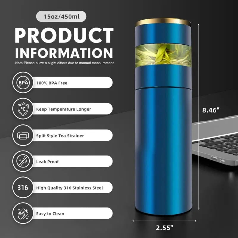 Théière Avec Infuseur Connectée 450ml