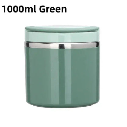 Thermos Alimentaire chaud 12H Vert 1L