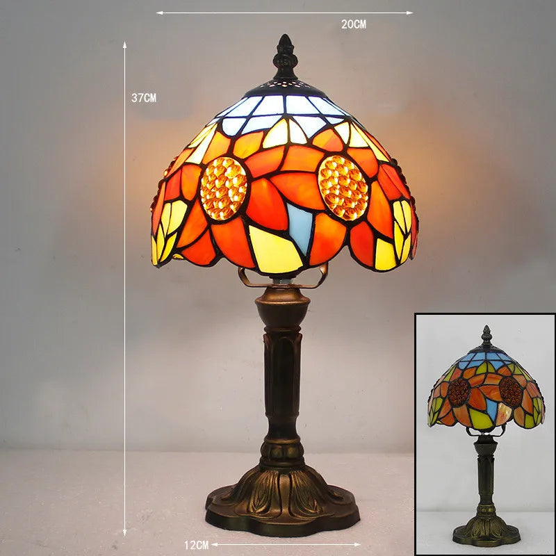 Lampe de Bureau TiffanyGlow – Éclairage Élégant & Design Artisanal