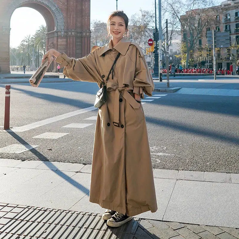 Trench coat oversized